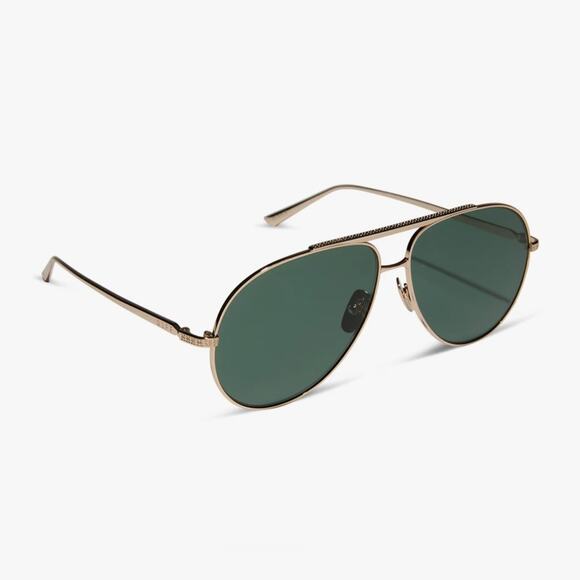 Diff Jesse James Decker Denver Gold G15 Sunglasses - Picture 1 of 11